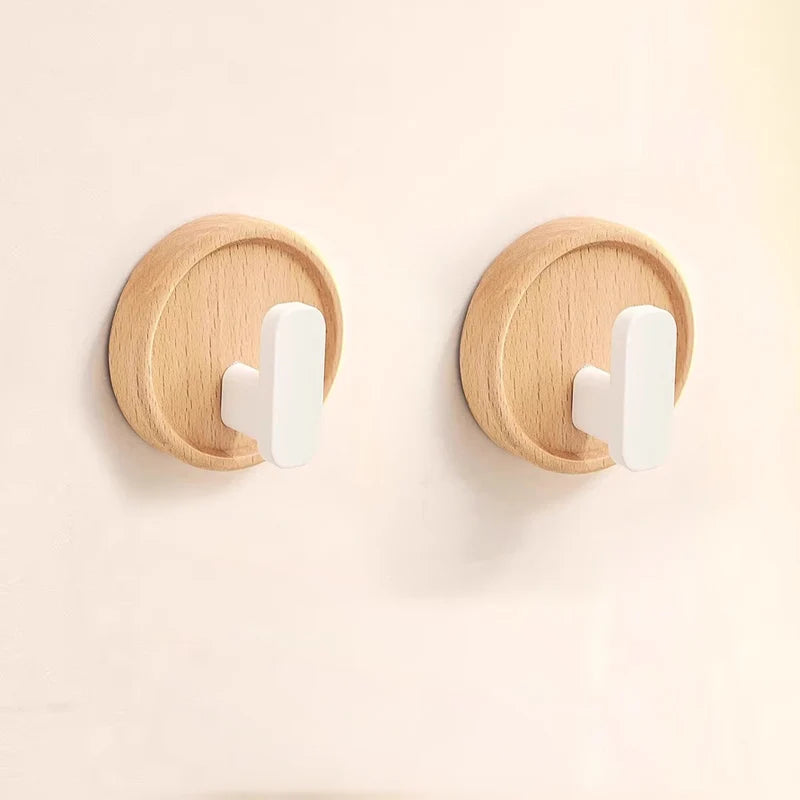 porte manteau  individuel bois blanc2