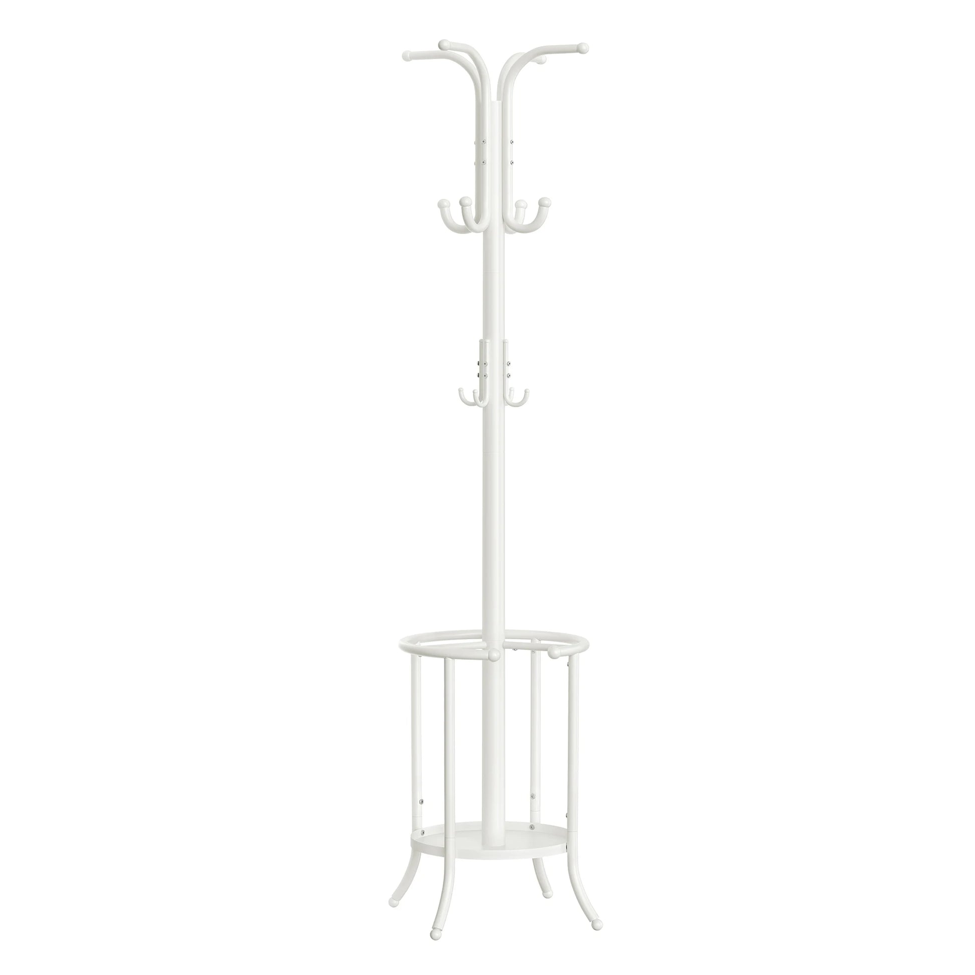 porte manteau metal blanc