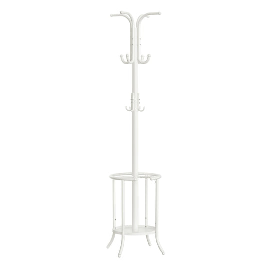 porte manteau metal blanc