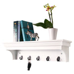 Porte manteau mural blanc - Vignette | Ma boutique