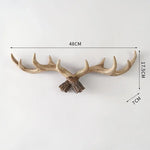 porte manteau mural bois de cerf - Vignette | Ma boutique