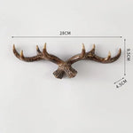 porte manteau mural bois de cerf - Vignette | Ma boutique