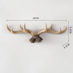 porte manteau mural bois de cerf - Vignette | Ma boutique