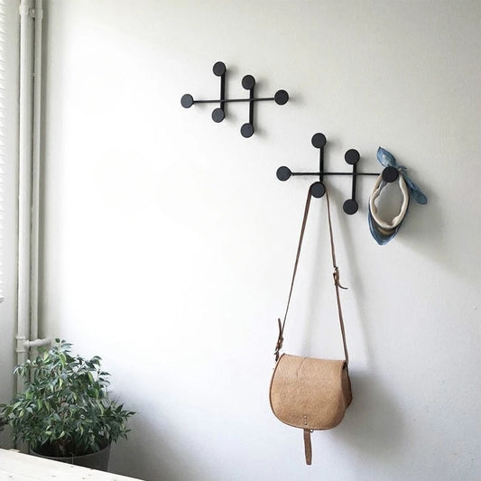 porte manteau mural chambre noir