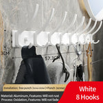 Porte manteau mural en aluminium - Vignette | Ma boutique