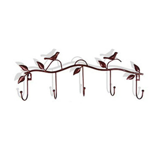 porte manteau mural horizontal bronze