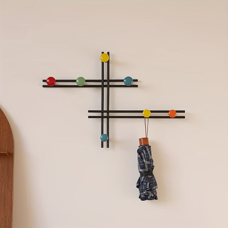 porte manteau mural metal