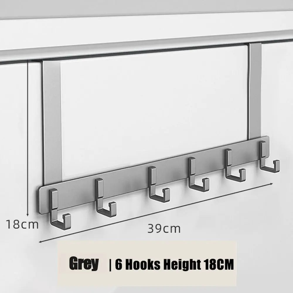 porte manteau porte salle de bain gris 18 cm
