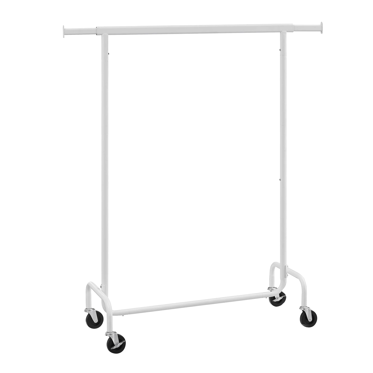 porte manteau sur roulette blanc mat